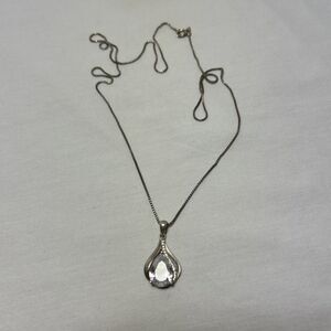 ALOV Jewelry 925 Sterling Silver Happy Retirement Pendant Necklace 12”